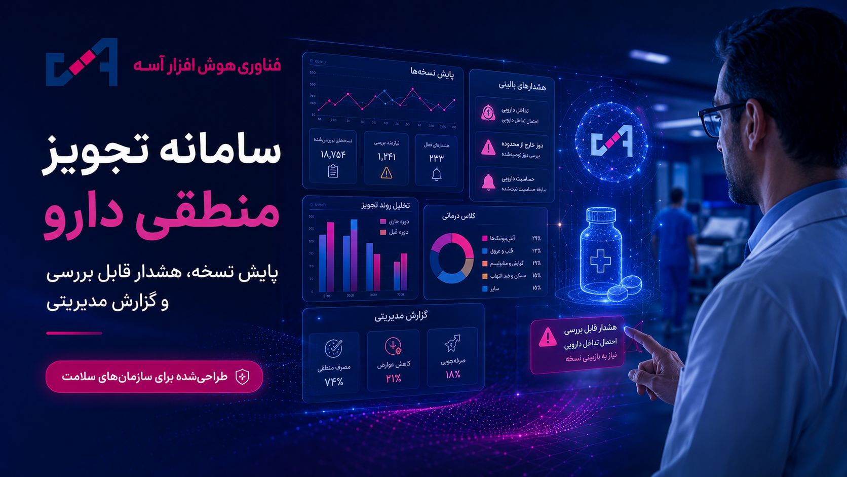 سامانه تجویز منطقی دارو آسه